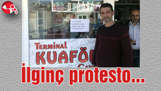 İlginç protesto