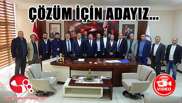 ÖZCAN'DAN UYSAL'A ZİYARET...