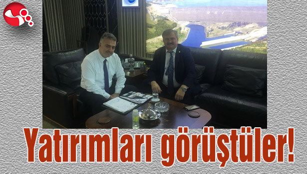 Yatırımları görüştüler