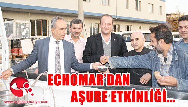 Echomar'da aşure etkinliği...