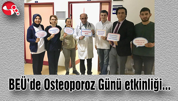 BEÜ'de Osteoporoz Günü etkinliği
