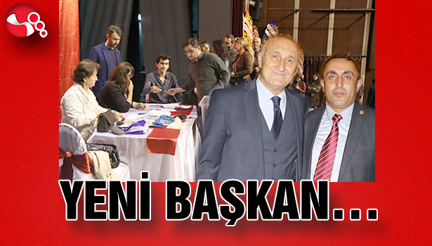 YENİ BAŞKAN...