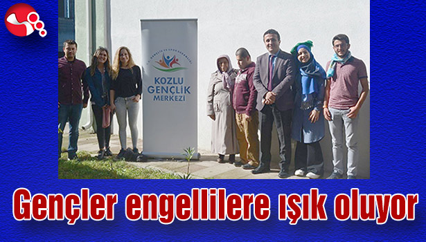 Gençler engellilere ışık oluyor