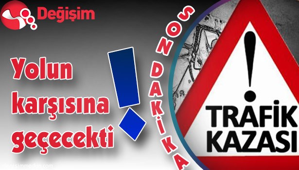 YOLUN KARŞISINA GEÇECEKTİ!