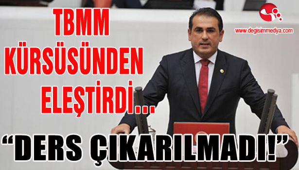 DEMİRTAŞ TBMM KÜRSÜSÜNDEN ELEŞTİRDİ...
