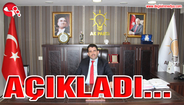 Başkan Çakır, AÇIKLADI...