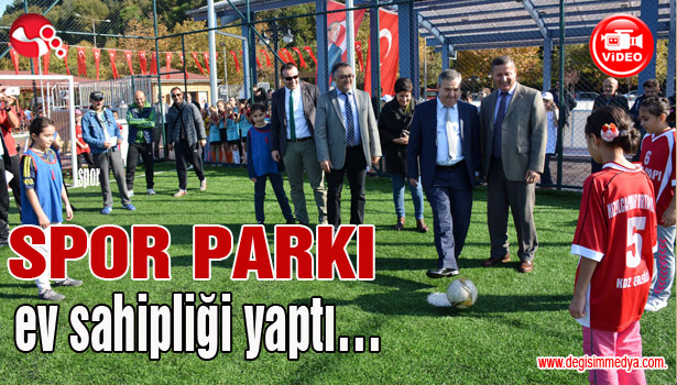 SPOR PARKI ev sahipliği yaptı...