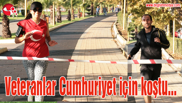 Veteranlar Cumhuriyet için koştu...