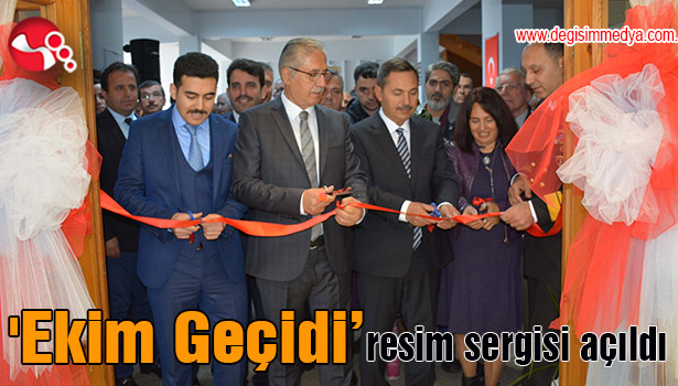 'Ekim Geçidi'resim sergisi açıldı