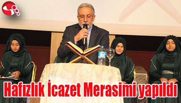 Hafızlık İcazet Merasim Yapıldı