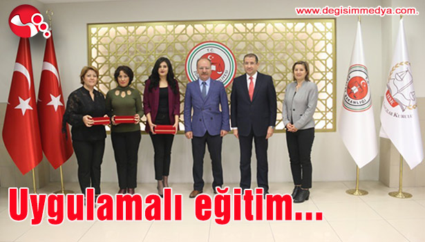 Uygulamalı eğitim yapıldı