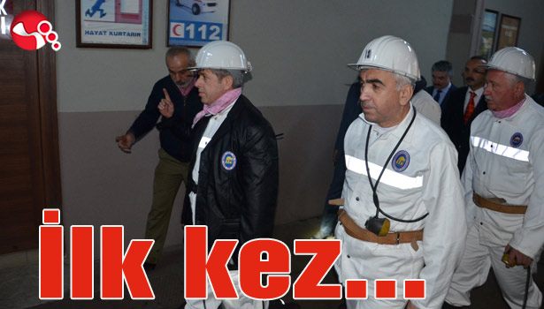 İlk kez...
