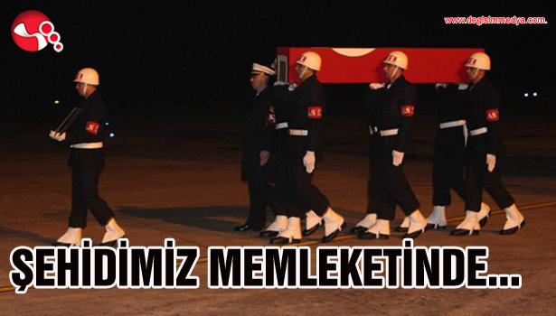 ŞEHİDİMİZ MEMLEKETİNDE...