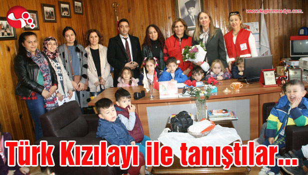 Türk Kızılayı ile tanıştılar...