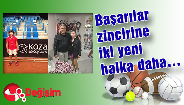 BAŞARILAR ZİNCİRİNE İKİ YENİ HALKA DAHA...