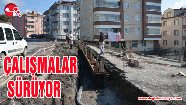 ÇALIŞMALAR SÜRÜYOR...