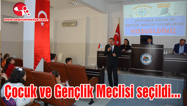 Çocuk ve Gençlik Meclisi seçildi...