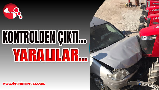 KONTROLDEN ÇIKTI...Yaralılar...