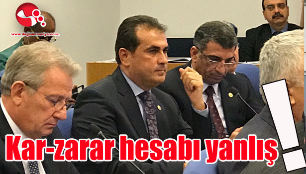 "Kar-zarar hesabı yanlış!"