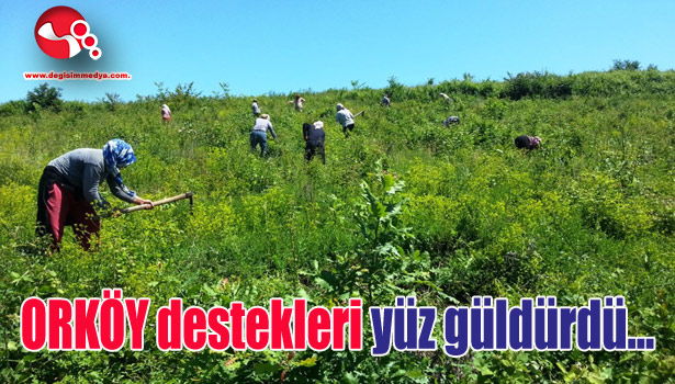 ORKÖY destekleri yüz güldürdü...