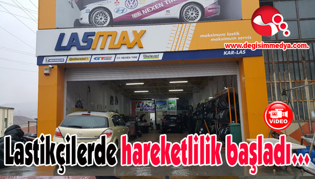 Lastikçilerde hareketlilik başladı...