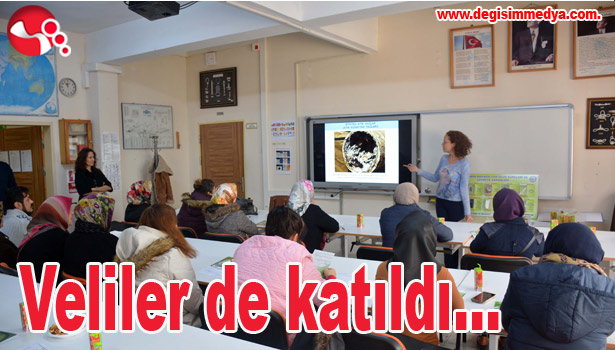 Veliler de katıldı...