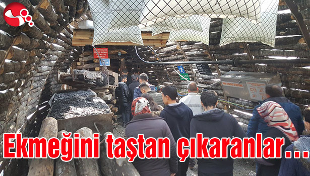 EKMEĞİNİ TAŞTAN ÇIKARANLAR...