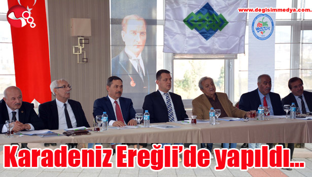 Karadeniz Ereğli'de yapıldı...