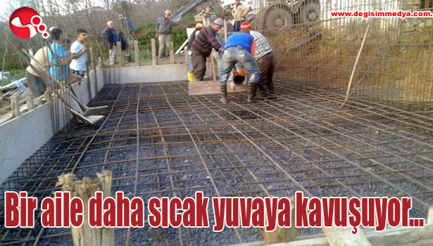 Bir aile daha sıcak yuvaya kavuşuyor...