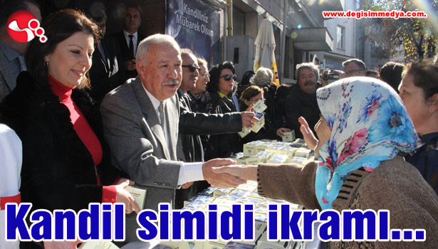 Kandil simidi ikramı...