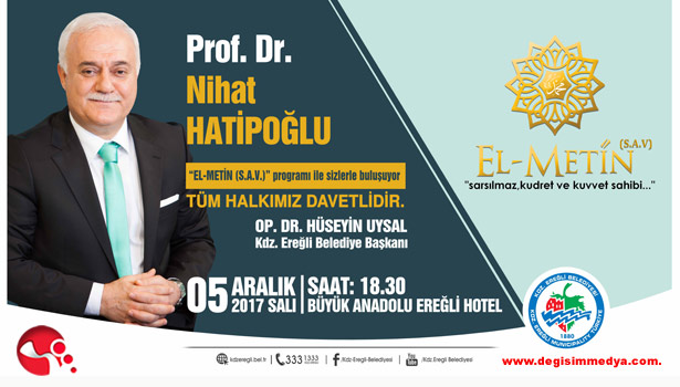 Ereğli halkıyla buluşuyor...