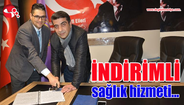 İndirimli sağlık hizmeti...