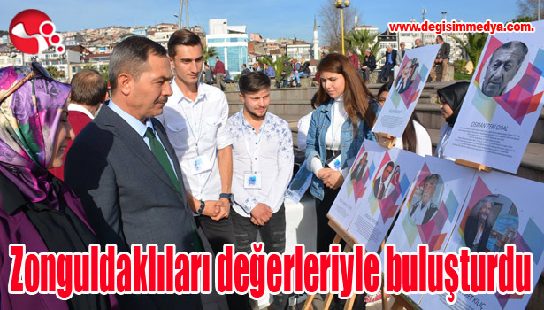 Zonguldaklıları değerleriyle buluşturdu