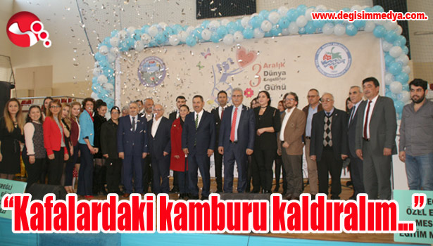 "Kafalardaki kamburu kaldıralım..."