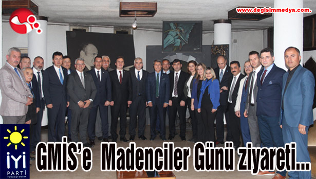 İYİ PARTİ'den GMİS'e Madenciler Günü ziyareti...