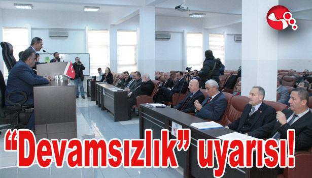 "Devamsızlık" uyarısı!