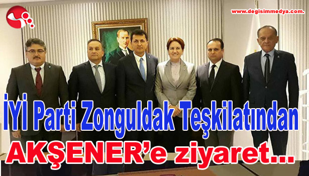 İYİ Parti Zonguldak Teşkilatından Akşener'e ziyaret...