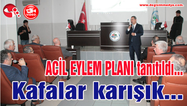 Mecliste Acil Eylem Planı tanıtıldı... Kafalar karışık...