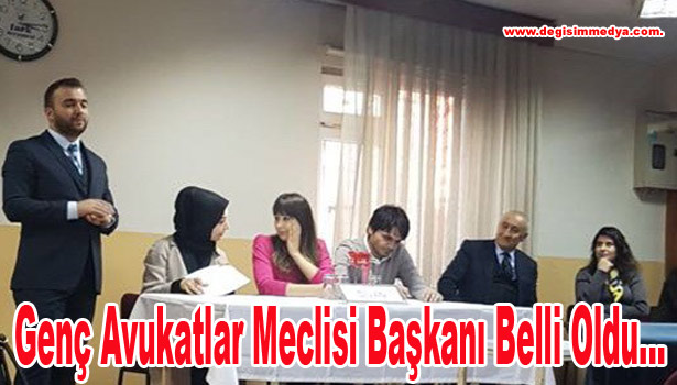 Genç Avukatlar Meclisi Başkanı Seçildi...