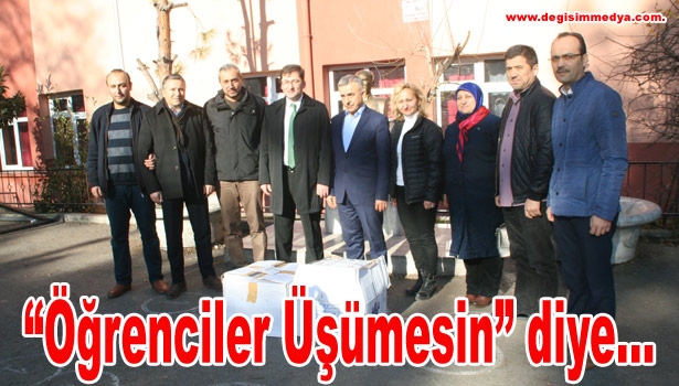 "Öğrenciler Üşümesin" diye...