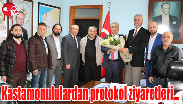 Kastamonululardan protokol ziyaretleri...