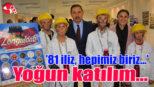 Yoğun katılım...
