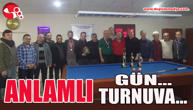 Anlamlı gün... Anlamlı turnuva...