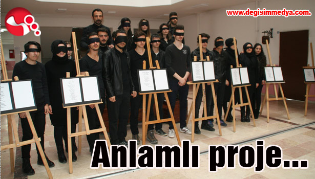 Anlamlı proje...