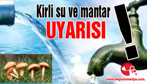Kirli su ve mantar uyarısı!..