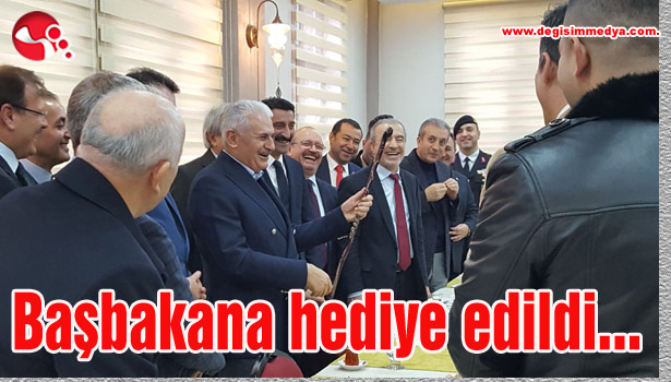 Başbakan'a hediye edildi...