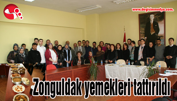 Zonguldak yemekleri tattırıldı