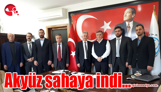 Akyüz sahaya indi...