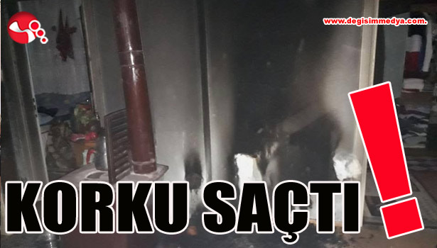 Korku saçtı!