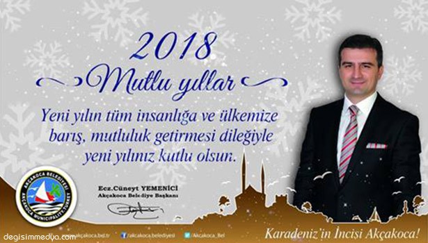 Başkan Yemenici'nin yeni yıl mesajı